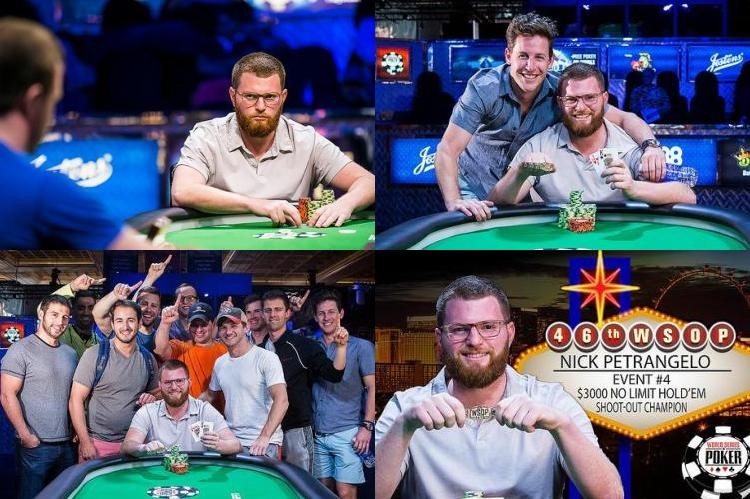 2015 WSOP 4-й Ивент ($3 000 No-Limit Hold'em Shootout). Ник Петранжело берет свой первый трофей WSOP