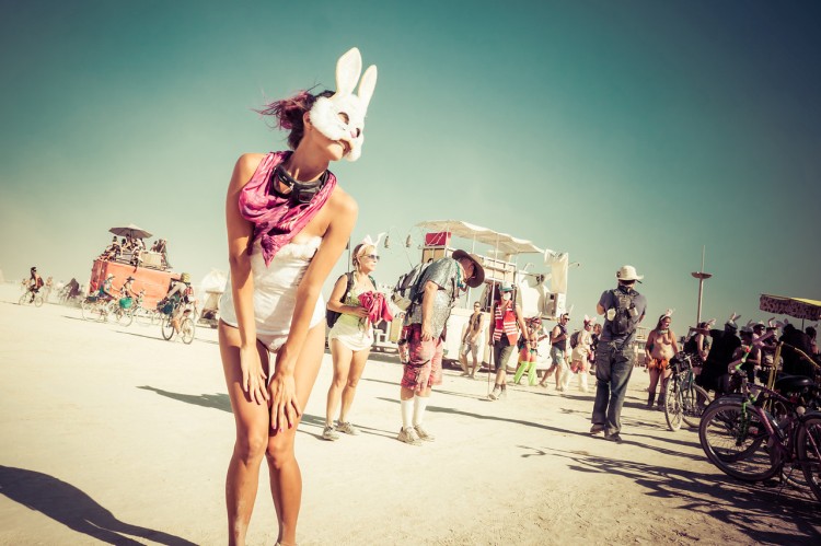Фотография с фестиваля Burning Man