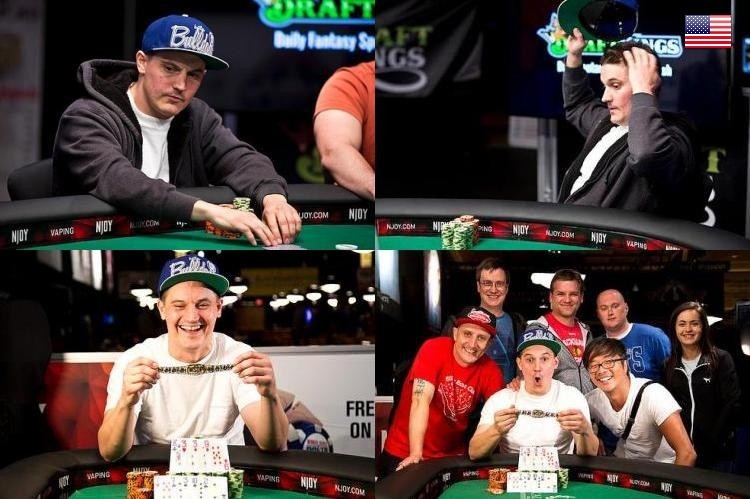 2015 WSOP 26-й Ивент ($1 000 Pot-Limit Omaha). Лучшим становится Аарон Уоллес