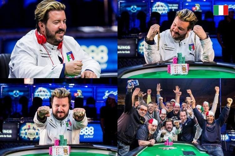 2015 WSOP 41-й Ивент ($10,000 Seven Card Stud Hi-Lo 8 or Better Championship). Второй браслет текущей серии для Макса Пескатори