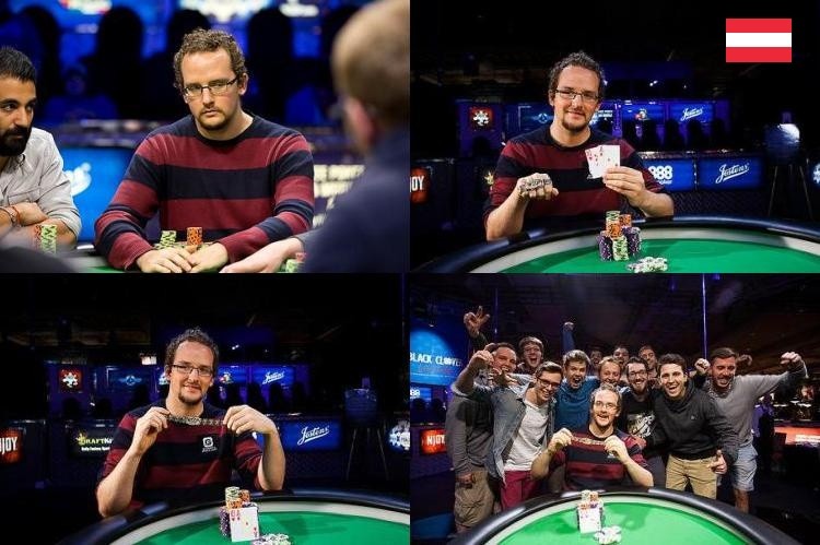 2015 WSOP 42-й Ивент ($1 500 Extended Play No-Limit Hold'em). Браслет выигрывает Адриан Апманн