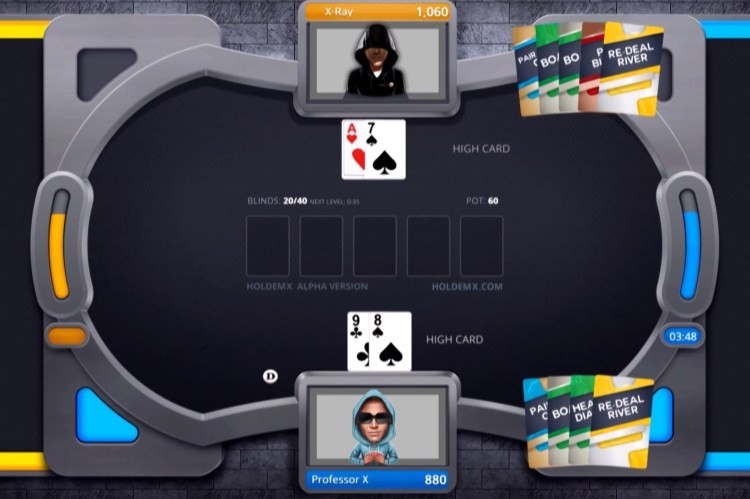 Новости покера: В инновационный HoldemX уже можно поиграть в тестовом режиме